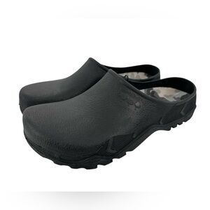 Gardenline Black Men’s Garden Clogs Slip-On Waterproof Outdoor Comfort Mule 9 10